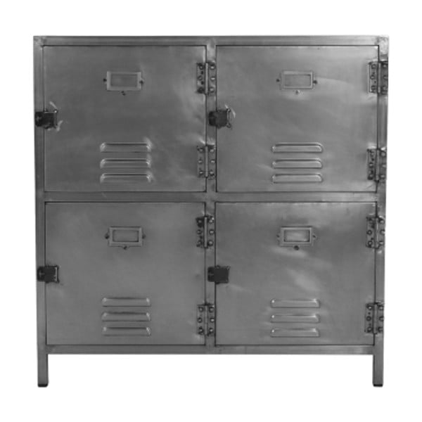 Szara komoda z żelaza HSM collection Locker