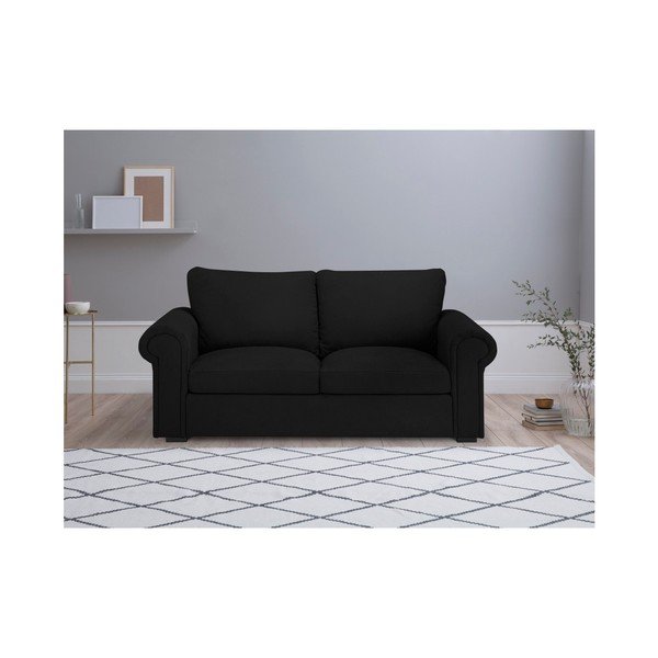 Czarna sofa Windsor & Co Sofas Hermes, 104 cm-image-2
