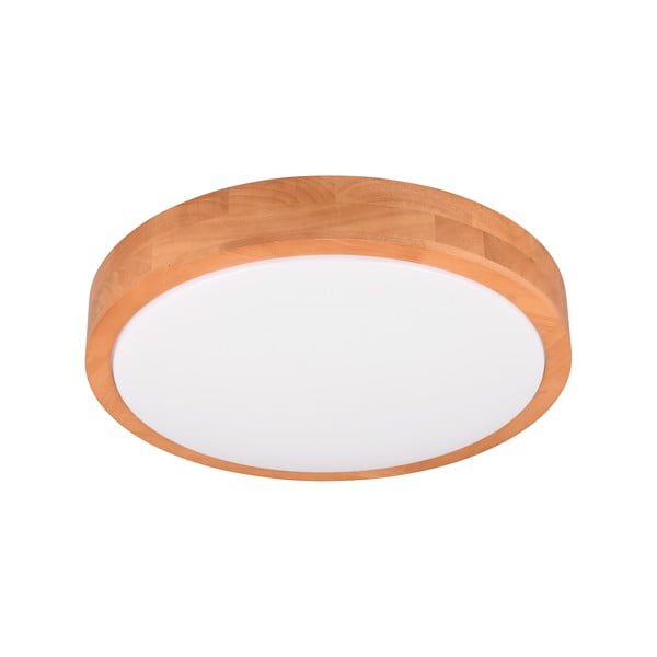 Jasnobrązowa lampa sufitowa LED ø 40 cm Iseo – Trio-image-3