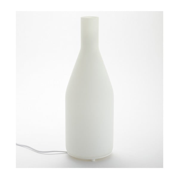 Lampa stołowa Long Bottle, biała