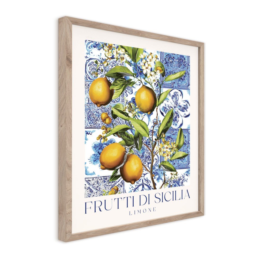 Obraz drukowany z ramą w zestawie 40x50 cm Sicilia – Styler (zdjęcie 5)