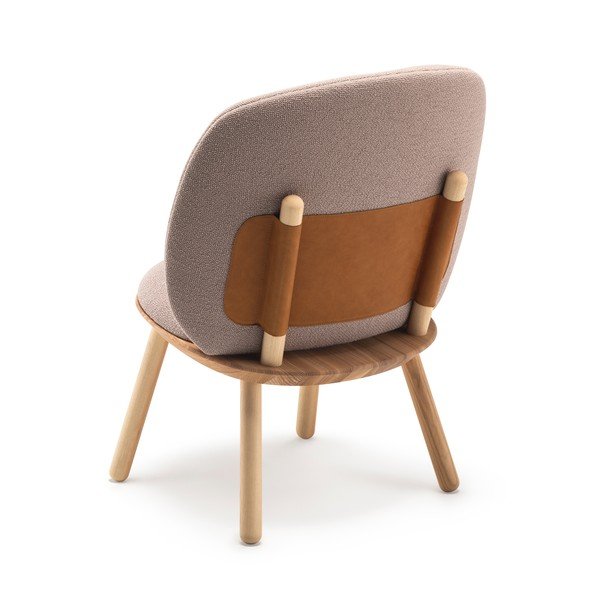 Beżowy wełniany fotel EMKO Naïve-image-3