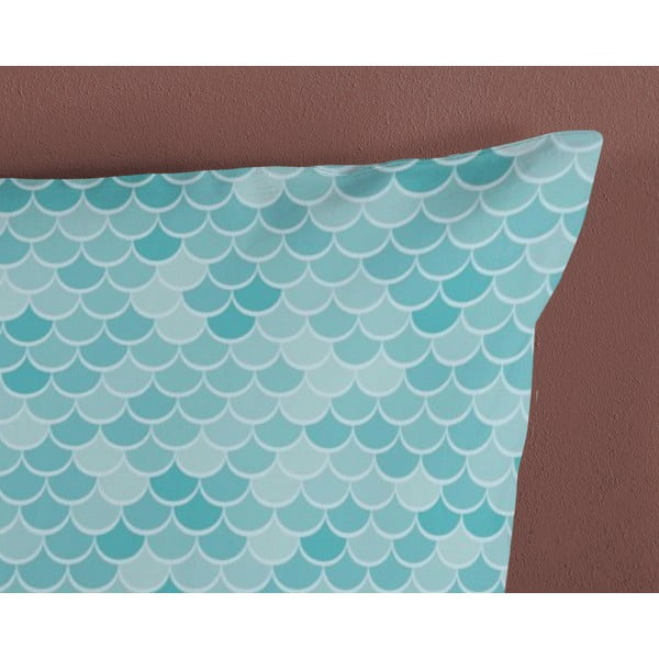 Niebiesko-różowa bawełniana pościel dziecięca jednoosobowa 140x200 cm Alisse – Good Morning-image-3