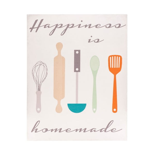 Drewniany obraz Happiness is Homemade, 20x25 cm