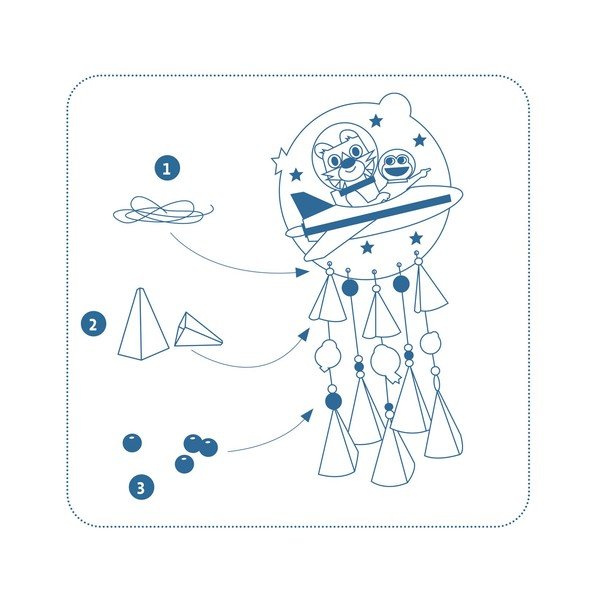 Zestaw kreatywny Stars – Djeco-image-3