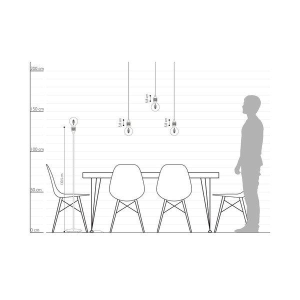 Czarna lampa stojąca Sotto Luce BI Elementary L 1F-image-2