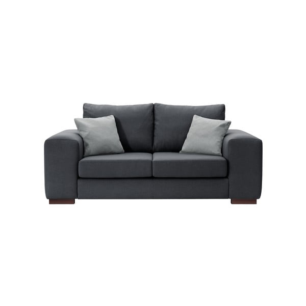 Antracytowa sofa 2-osobowa Rodier Caban