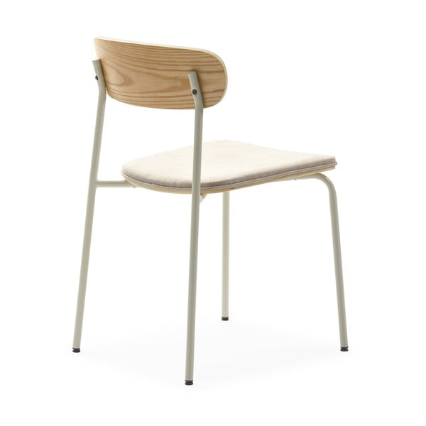 Beżowo-naturalne krzesła zestaw 2 szt. Adriana – Marckeric-image-4