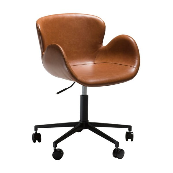 Jasnobrązowe krzesło biurowe DAN-FORM Denmark Gaia