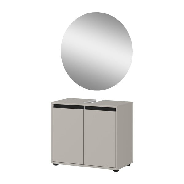 Szary zestaw łazienkowy Lemont – Germania