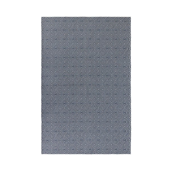 Niebieski dywan bawełniany Flair Rugs Pappel, 192x290 cm