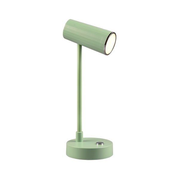 Jasnozielona lampa stołowa LED ze ściemniaczem (wys. 28 cm) Lenny – Trio-image-1