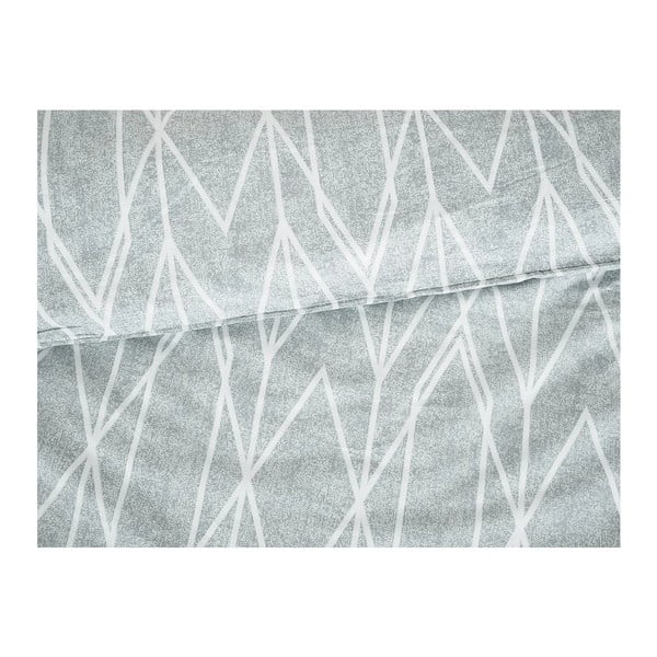 Szara pościel jednoosobowa z kory 140x200 cm Gray Stripes – B.E.S.-image-1