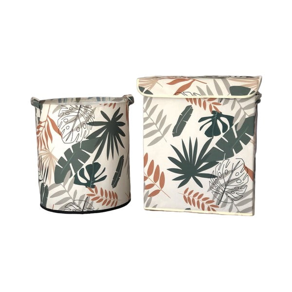 Tekstylne koszyki do przechowywania zestaw 2 szt. – Mioli Decor