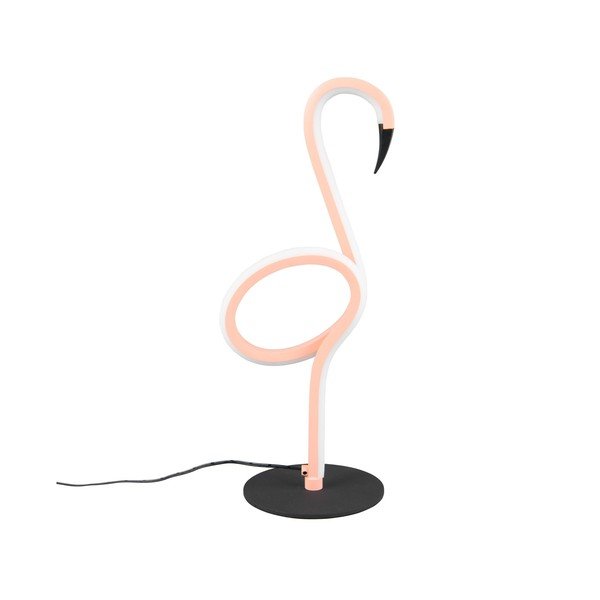 Różowa lampa stołowa LED (wysokość 35 cm) Ingo – Reality
