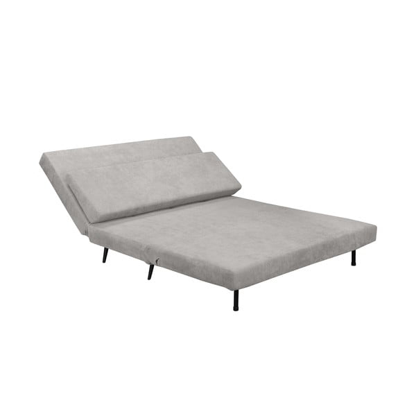 Jasnoszara rozkładana sofa 87 cm Mallory – Støraa-image-4