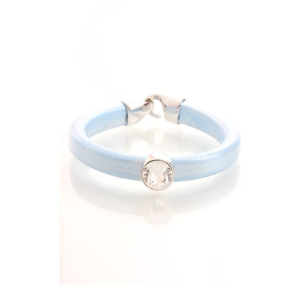 Niebieska bransoletka z kryształami Swarovskiego Yasmine Clap