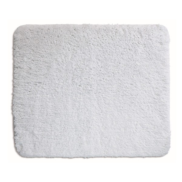 Biały dywanik łazienkowy Kela Livana, 80x50 cm