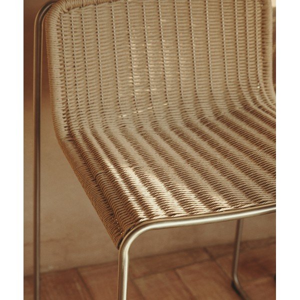 Beżowy metalowy hoker ogrodowy Tavari – Kave Home-image-2