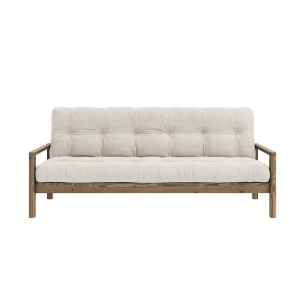 Biała rozkładana sofa 205 cm Knob – Karup Design