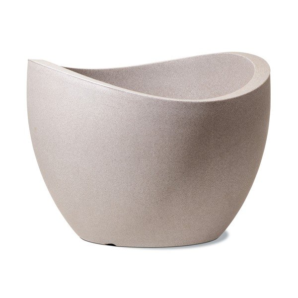 Donica ogrodowa Globe 50 cm, brązowa-image-3