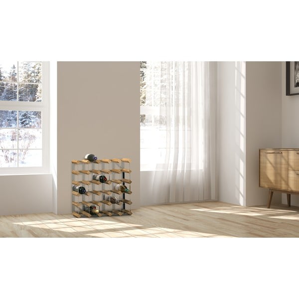 Stojak na wino z drewna dębowego na 30 butelek – RTA-image-3