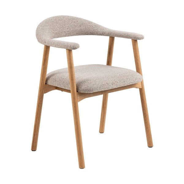 Beżowo-naturalne krzesła zestaw 2 szt. Addi – Actona