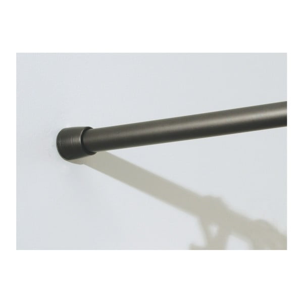 Drążek w kolorze brązu na zasłonę z regulowaną długością iDesign Rod, dł. 127-221 cm-image-1