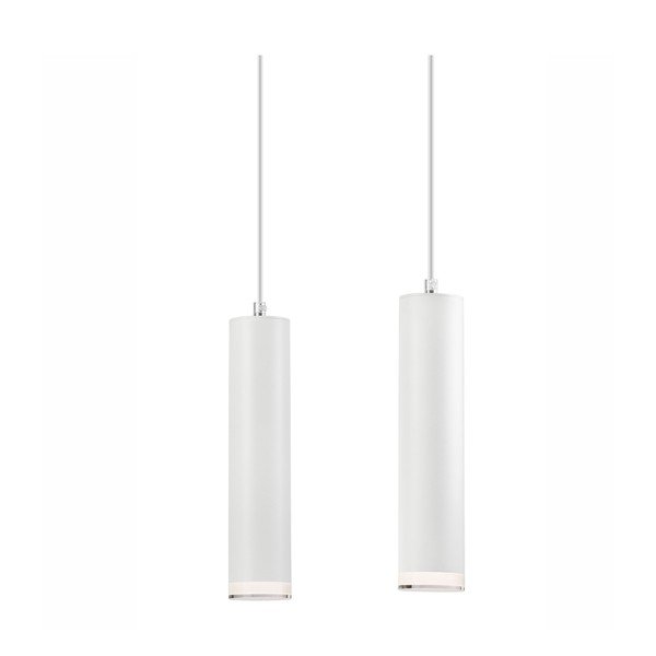 Biała lampa wisząca − LAMKUR-image-4