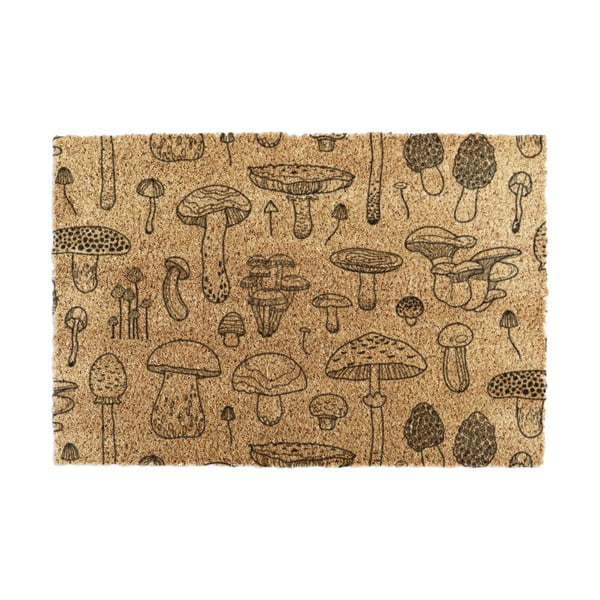 Wycieraczka z włókna kokosowego 60x90 cm Mushrooms – Artsy Doormats