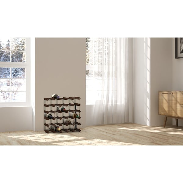 Stojak na wino z drewna jesionowego na 30 butelek – RTA-image-3