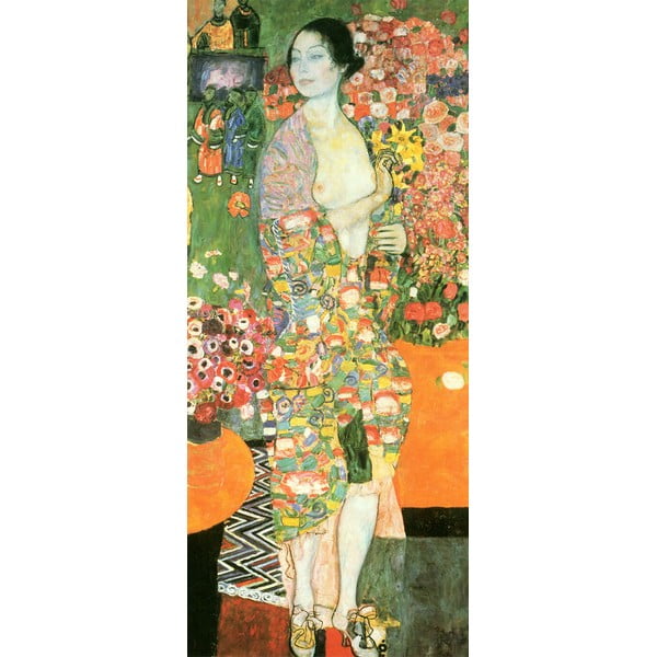 Reprodukcja obrazu Gustava Klimta The Dancer – Fedkolor, 30x70 cm