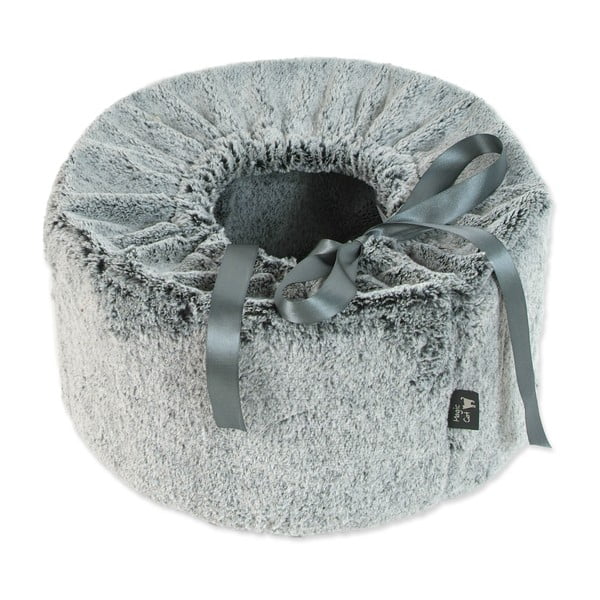 Szare legowisko dla kotów ø 40 cm Magic Cat  – Plaček Pet Products