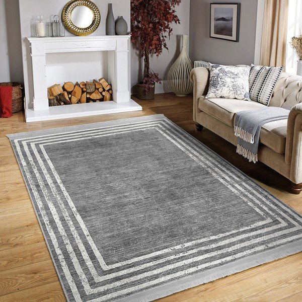 Szary dywan 80x150 cm – Mila Home-image-2