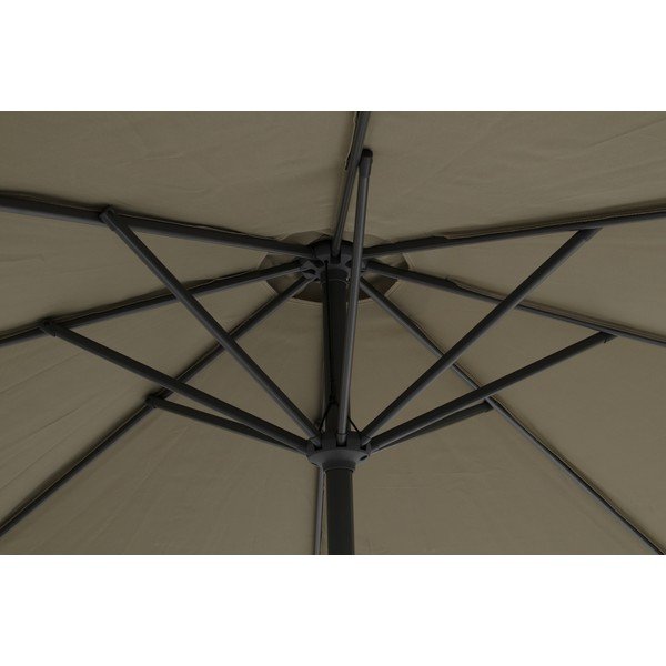 Oliwkowozielony parasol bez podstawy Hartman Sunline, ø 270 cm-image-1