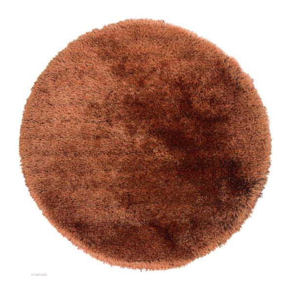 Okrągły brązowy dywan Flair Rugs Pearl, 150 cm