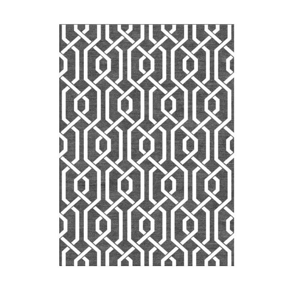 Ręcznie tkany dywan Camila Grey, 155x240 cm