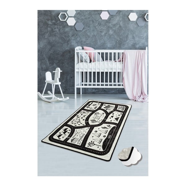 Dywan dla dzieci Black City, 140x190 cm-image-1