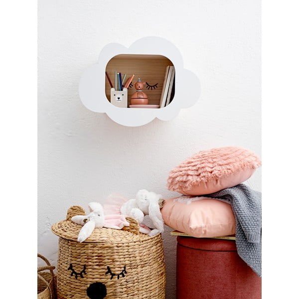 Dziecięcy kosz do przechowywania z hiacyntu wodnego z pokrywką Bloomingville Mini, ⌀ 42 cm-image-1