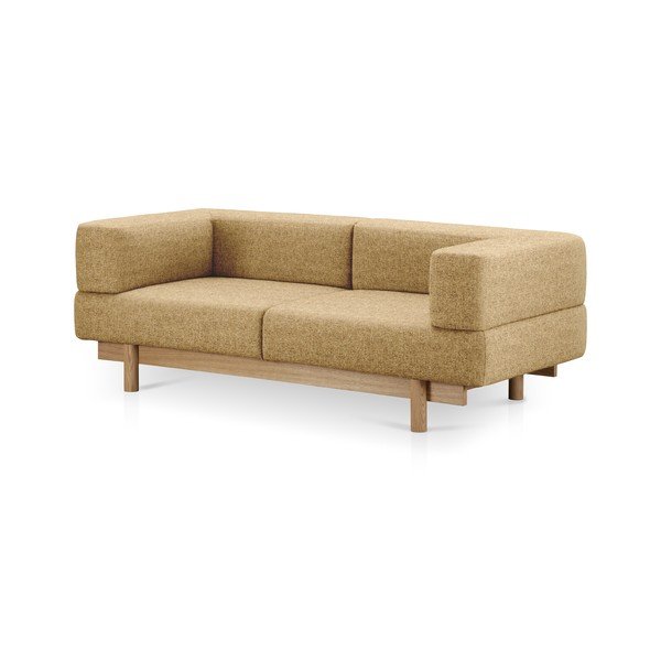 Jasnożółta sofa 200 cm Alchemist – EMKO-image-2
