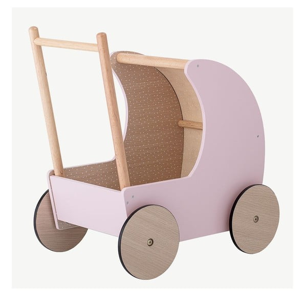 Dziecięcy drewniany wózek Bloomingville Toy Pram