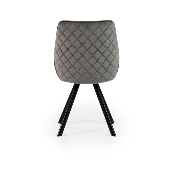 Szare krzesła zestaw 2 szt. z aksamitu Ritz – Tenzo-image-2