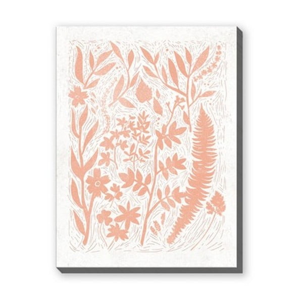 Obraz Global Art Production Linocut Field Flowers II, 30x40 cm