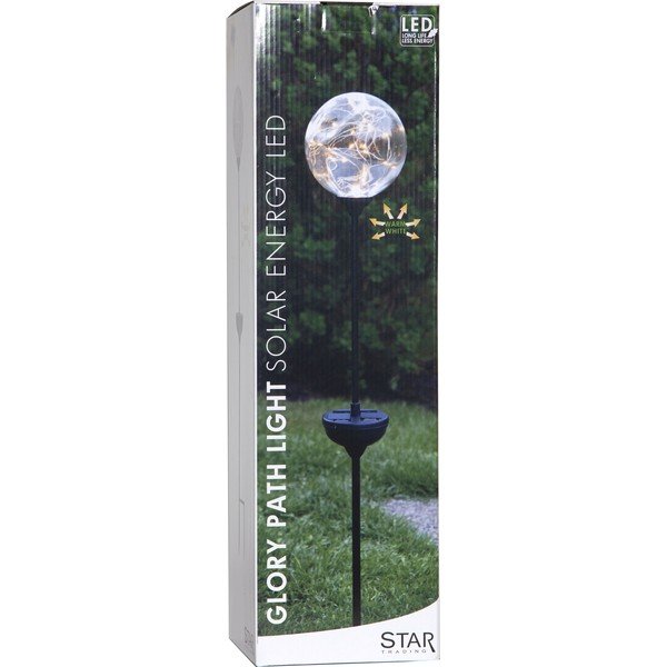 Ogrodowa lampa solarna LED Star Trading Glory, ø 12 cm-image-3