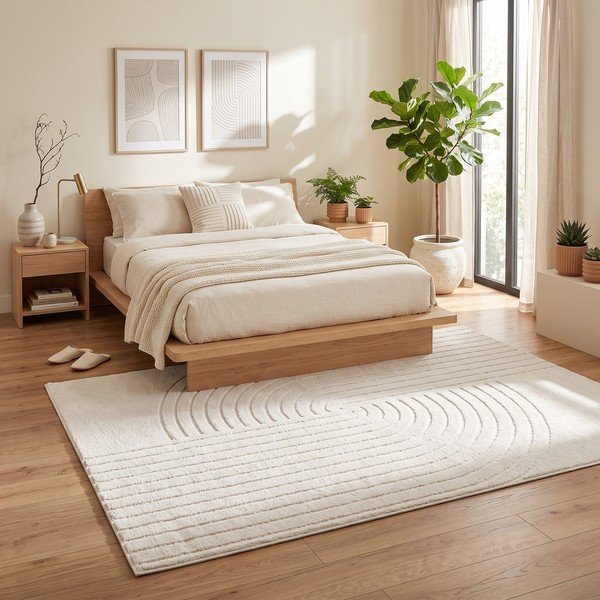 Kremowy dywan 200x290 cm Solace – ESTE-image-4