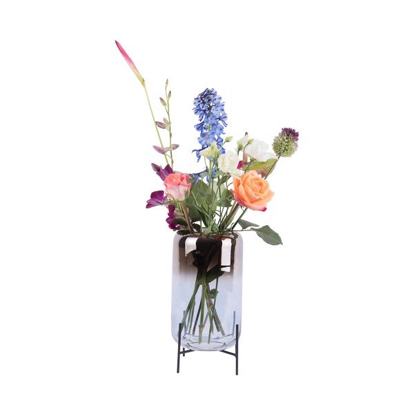 Szklany wazon PT LIVING Silver Fade, wys. 29 cm-image-2