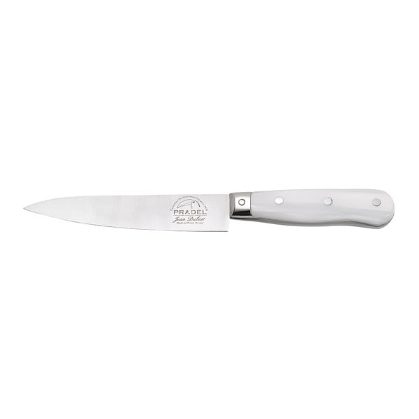 Biały nóż z rękojeścią z akrylu Jean Dubost Kitchen Knife
