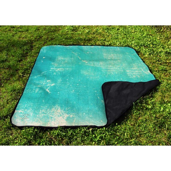 Koc piknikowy Butter Kings Vintage Turquioise, 180x145 cm-image-4