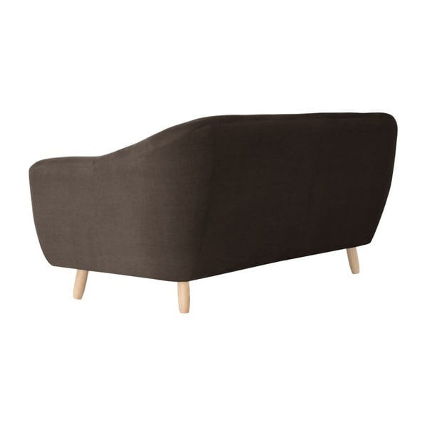 Kasztanowa sofa 3-osobowa Jalouse Maison Vicky-image-3