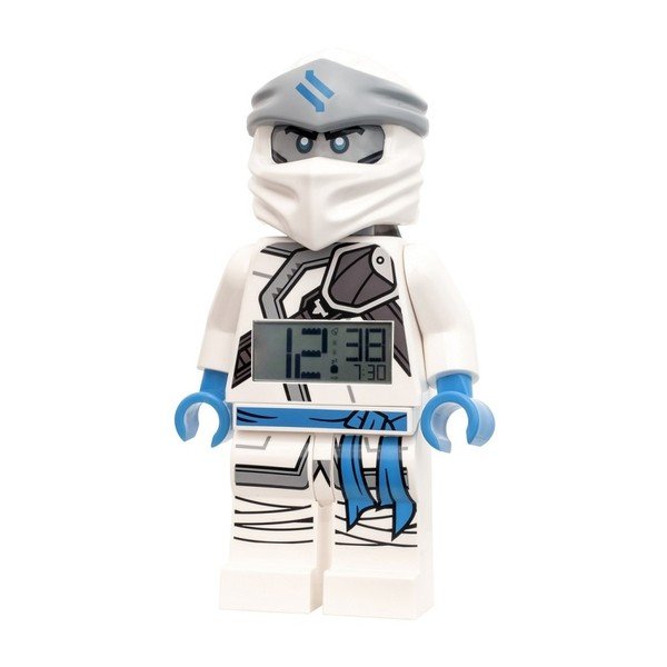 Zegar z budzikiem LEGO® Ninjago Zane-image-2
